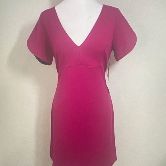 Betsey Johnson Fuchsia Mini Dress - Picture 1 of 1